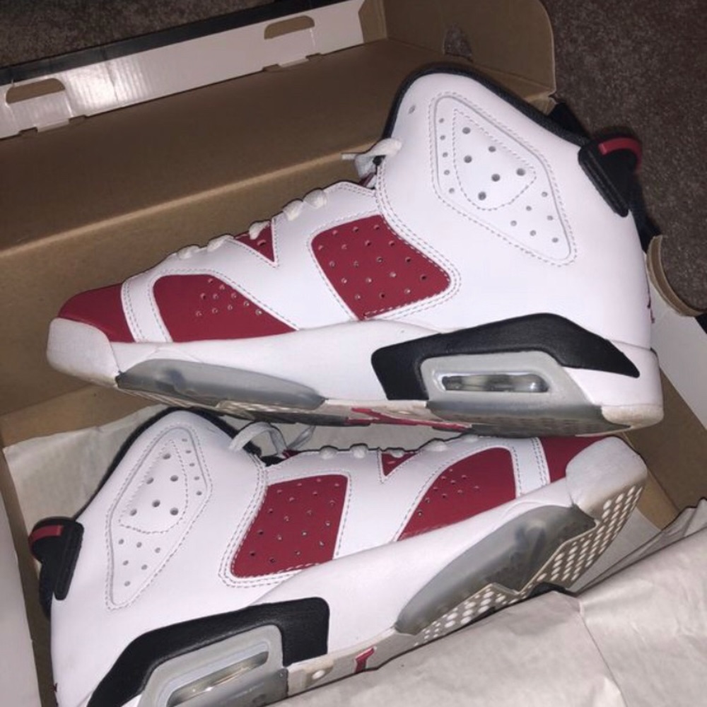 Jordan 6s (Carmine)